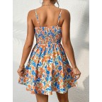Women's Bohemian Floral Slip Dress