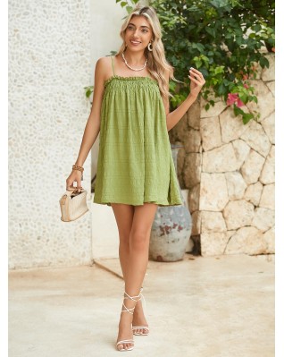 Women's Sleeveless Summer Suspender Dress