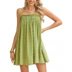 Women's Sleeveless Summer Suspender Dress