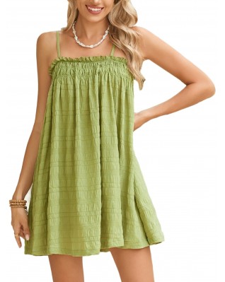 Women's Sleeveless Summer Suspender Dress