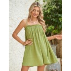 Women's Sleeveless Summer Suspender Dress